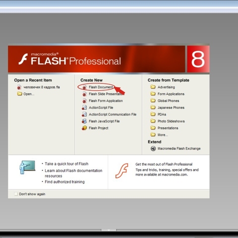 Анимация движения в программе Adobe Flash