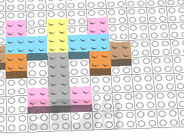 Лего – симметрия (вариант 8)