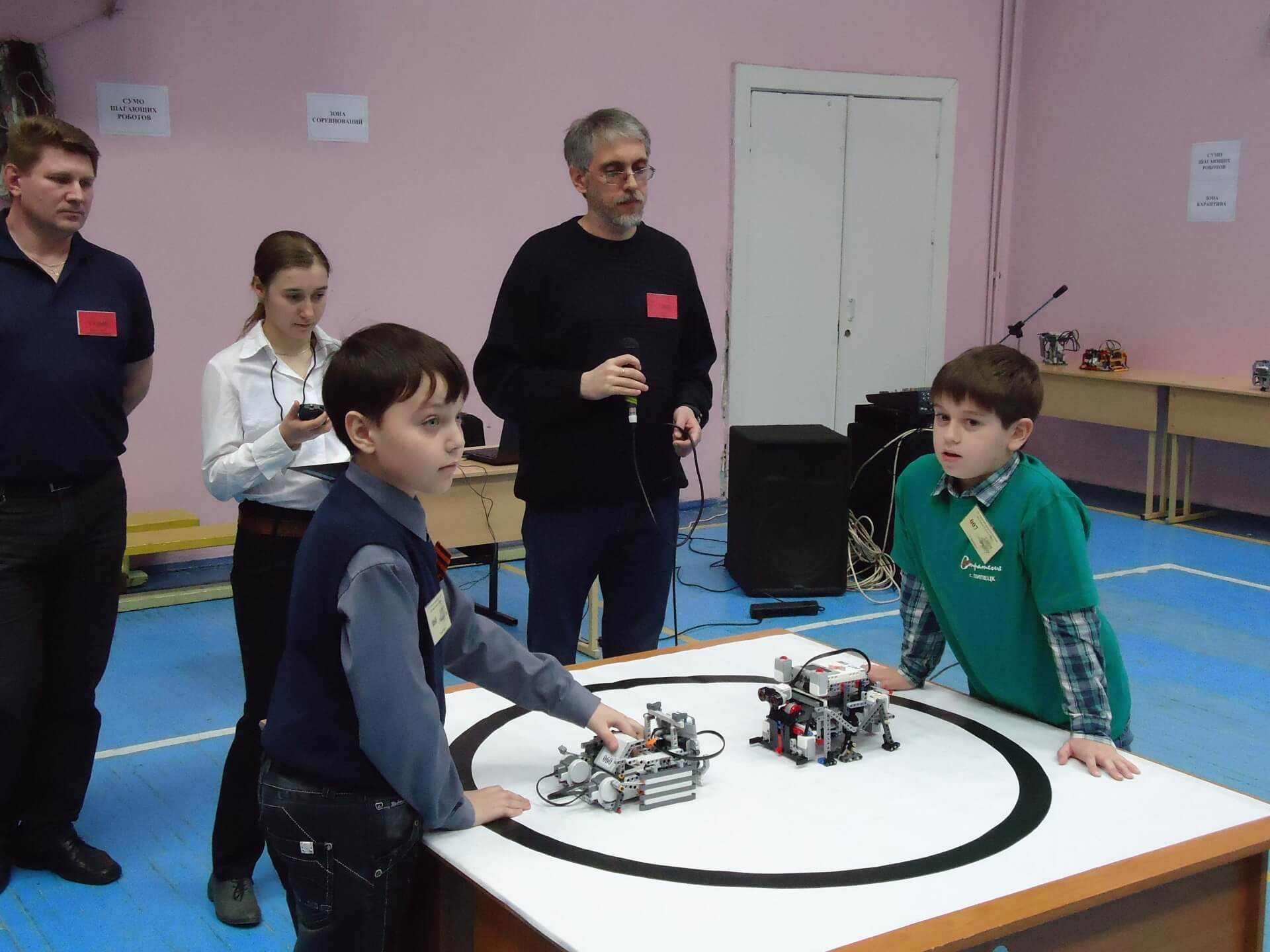 Реализация внеурочной деятельности через организацию кружка по робототехнике