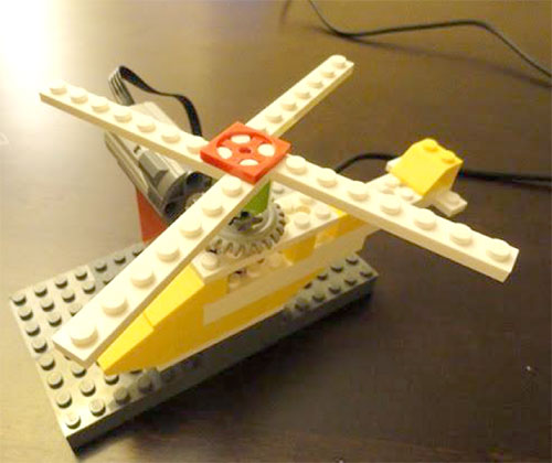 Инструкции для сборки роботов Вертолёт Wedo