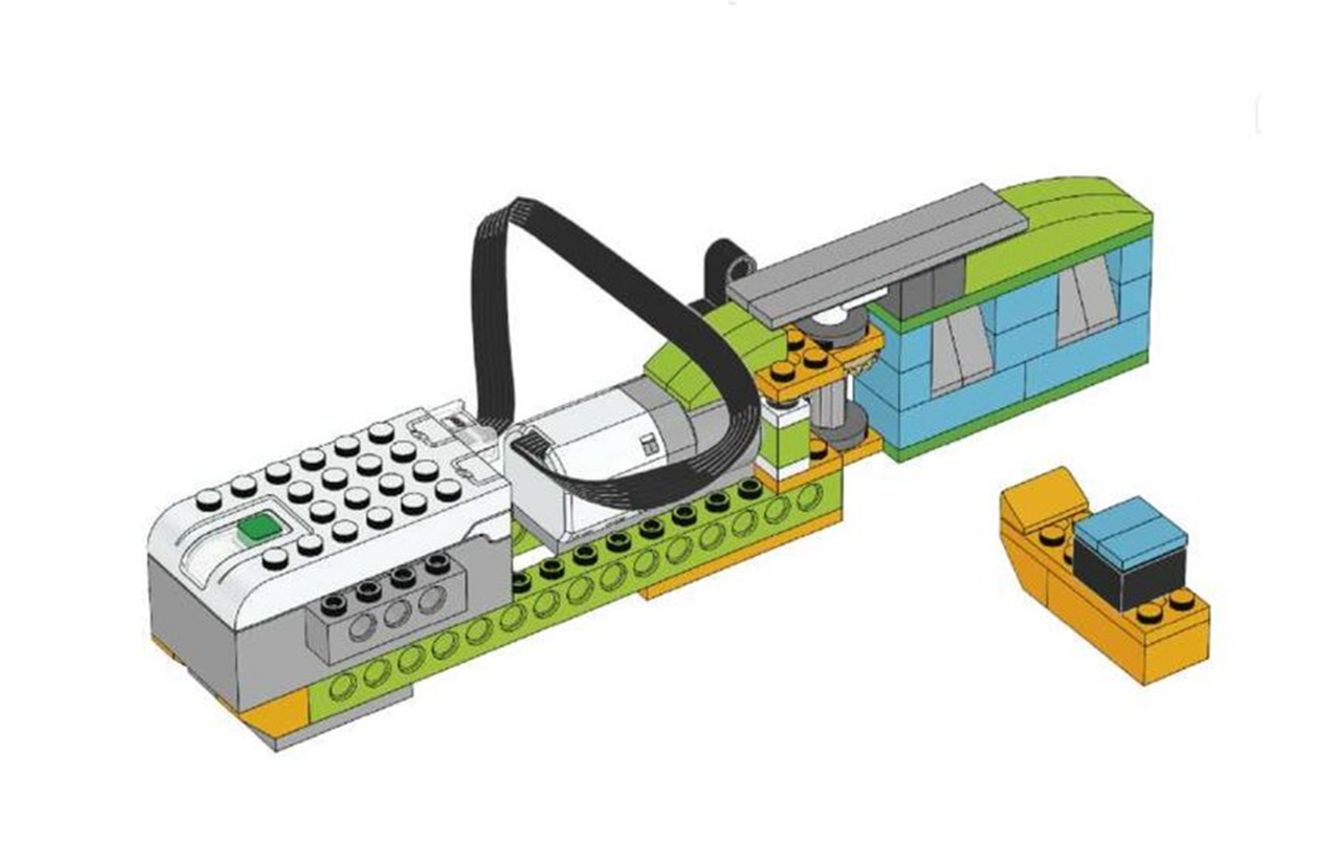Собираем паводковый шлюз из LEGO WeDo 2.0